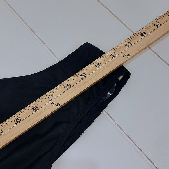 Summer Salt The Deep Dive Size 8 Swimsuit Black White One Piece Beach NEW! - Picture 9 of 9